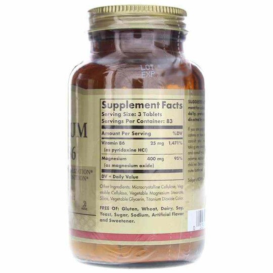 Magnesium with Vitamin B6, SLG